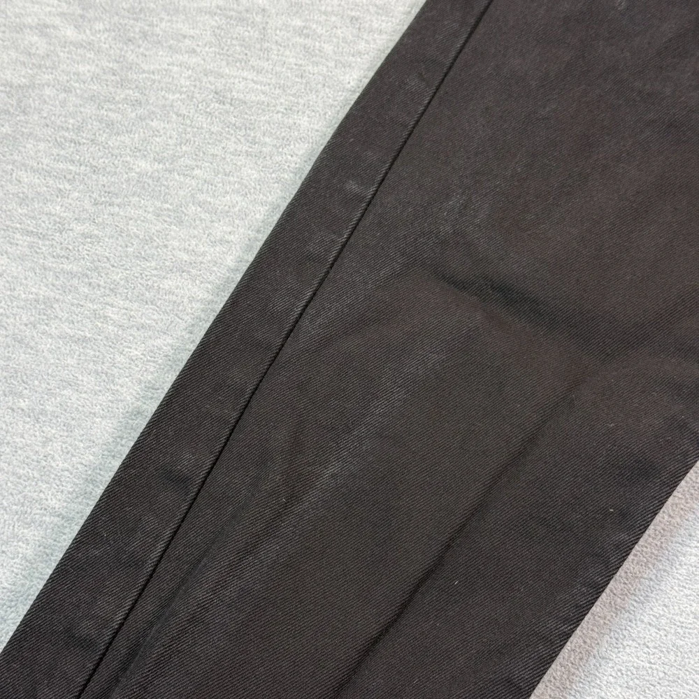 Levis 505 Jeans Mens 36x30 Black Regular‎ Straight Mid Rise Medium Wash
